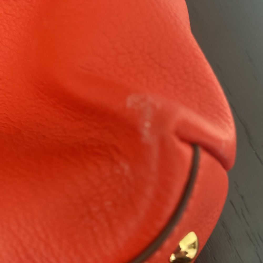 Euc Ralph Lauren bag red/ orange color - Picture 15 of 15